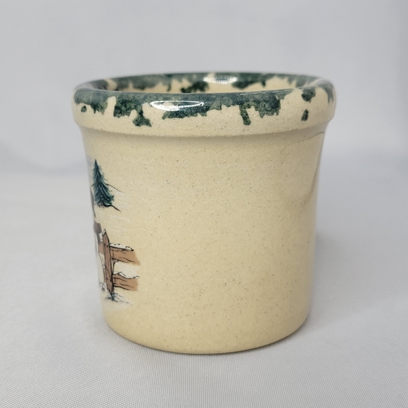 Yesteryears Marshall Texas Snowman Candle Holder - Picture 2 of 8